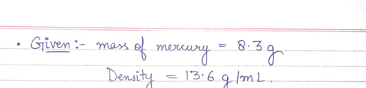 Chemistry homework question answer, step 1, image 1